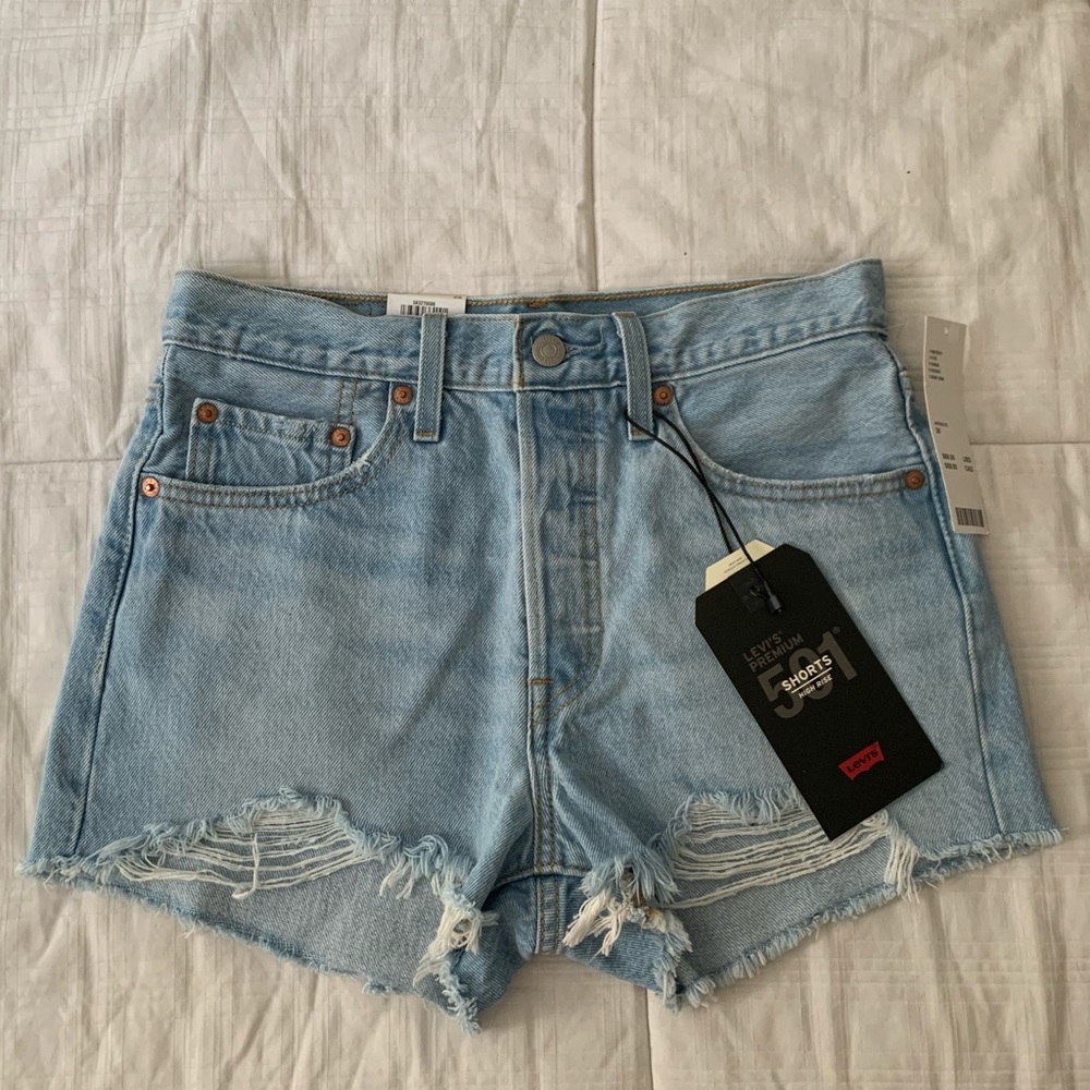 Levi’s 501 High Waisted Shorts